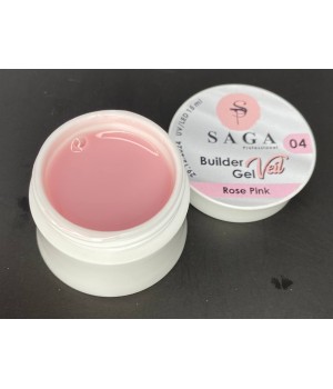 Гель Saga Builder Gel Veil №004, 15 мл